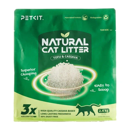 Żwirek roślinny zbrylający Petkit Natural Cat Litter